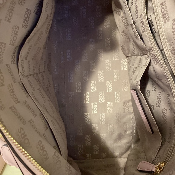 Michael Kors Pink Studded Women's Bag, see pictures with a couple sm marks - Picture 6 of 10